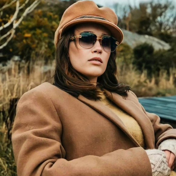 Dita GRAND-EVO ONE DTS-138-A-01 Aviator Sunglasses - Gold/Black/Grey - Picture 3 of 10